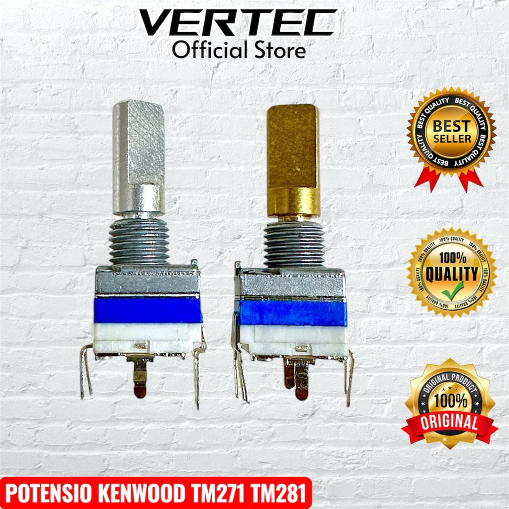 Potensio On Off Volume TM271 TM281 Rotari Radio Rig Kenwood TM 271 281 TM271A TM281A 271A 281A