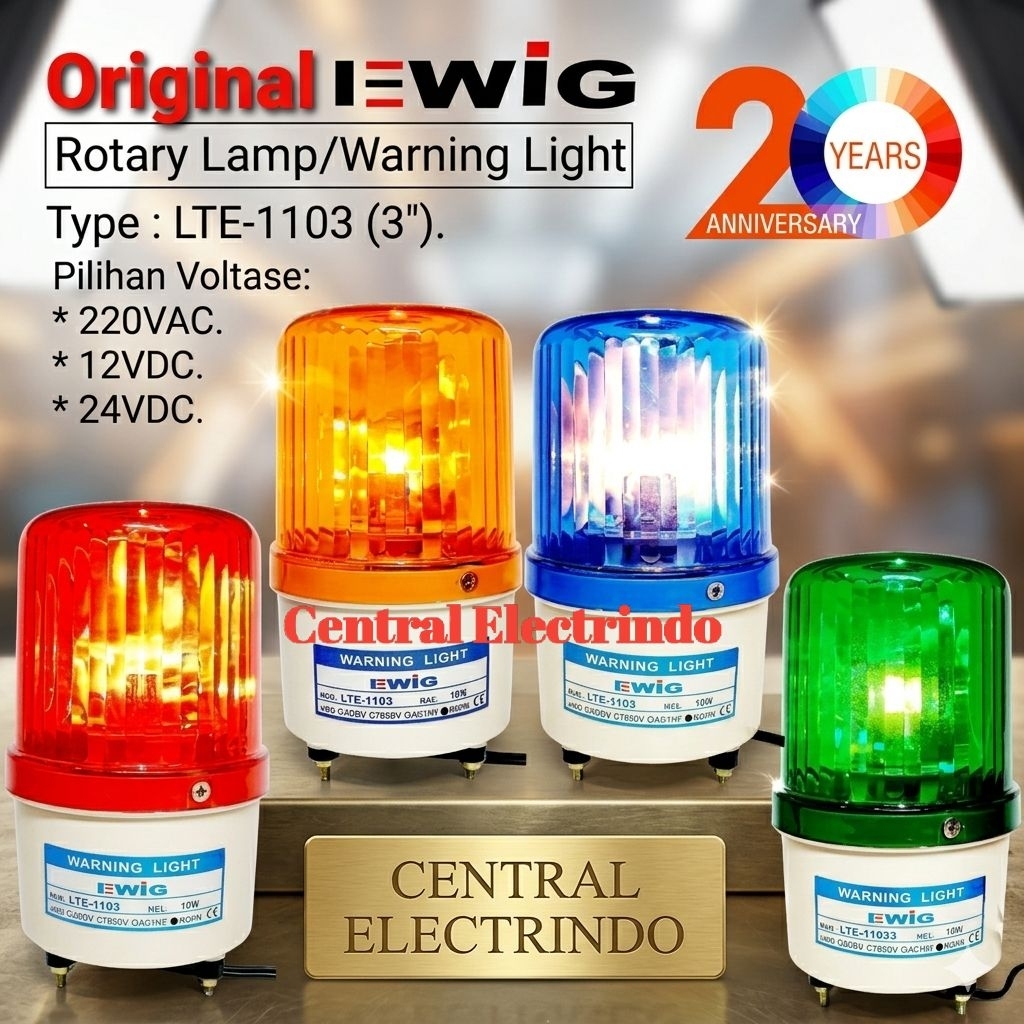 Lampu Menara/Hias/Plang Toko LTE-1103 (3in) EWIG.