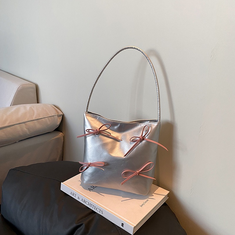 READY COD Tas Jinjing Wanita Tekstur Tas Persegi Kecil Tote  Tas Tangan Komuter Tas Genggam Kasual K