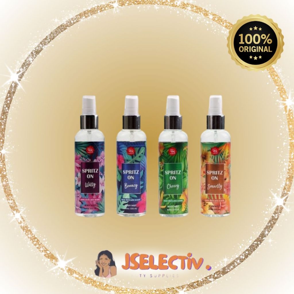 VIVA BODY MIST - SPRITZ ON SERIES LENGKAP // JSELECTIV X JHON KOSMETIK // PARFUM CEWEK COWOK VIVA - 