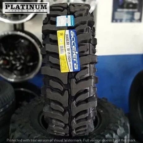BAN MOBIL OPPROD ACCELERA BADAK X-TREME 31 10,5 R15 II JUAL BAN MOBIL OPPROD 31/10,5 R15 ACCELERA BA