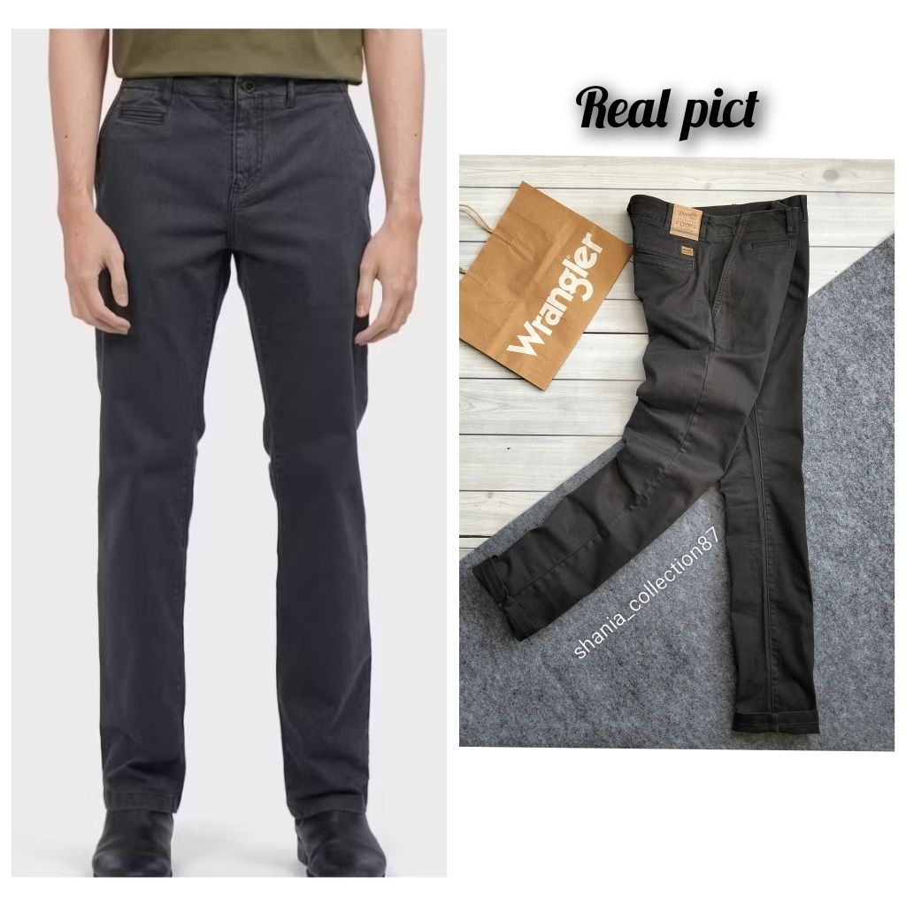 SALE WRANGLER CHINO 100%ORIGINAL SIZE 29-38 SLIM FIT