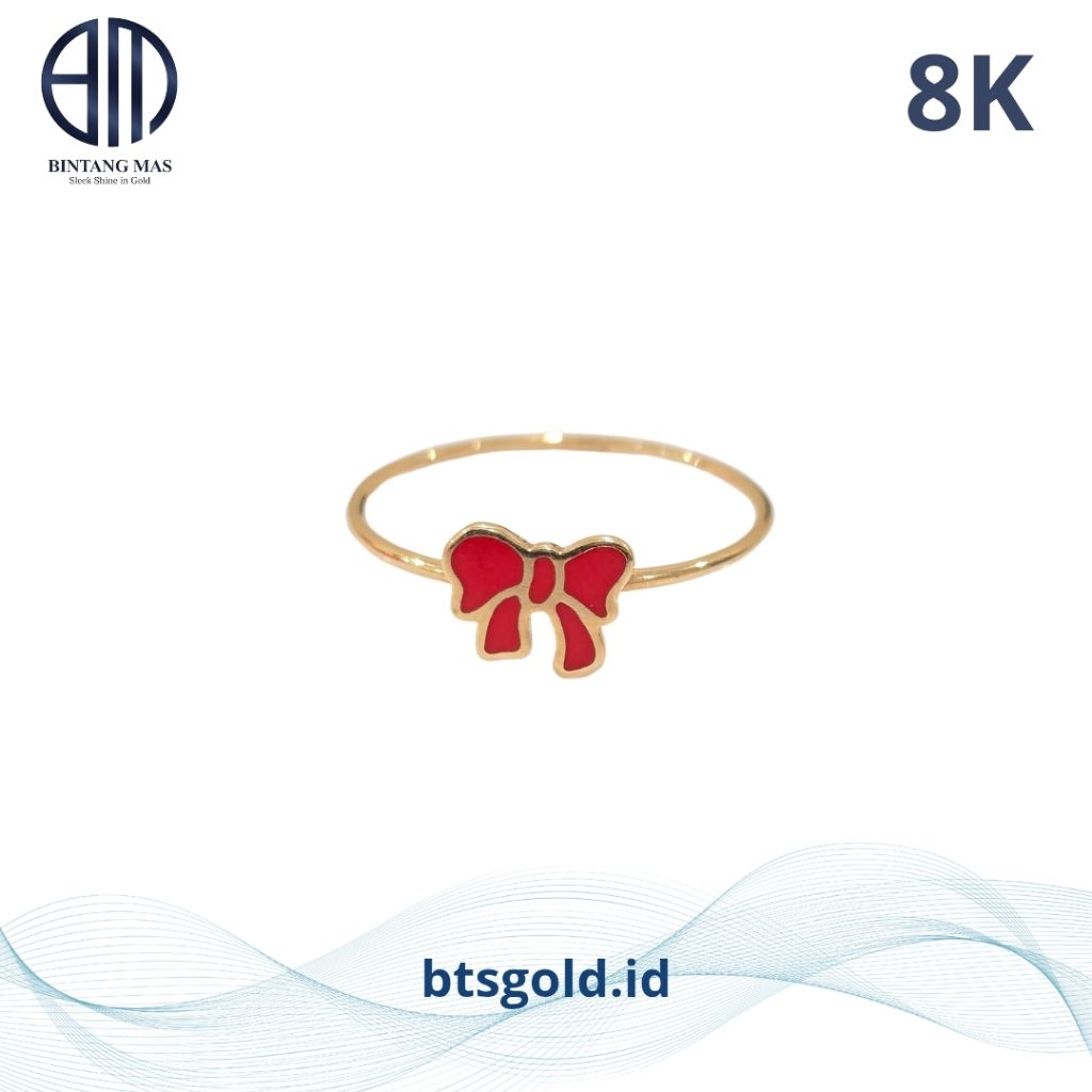 Cincin Emas Pita  | 8K
