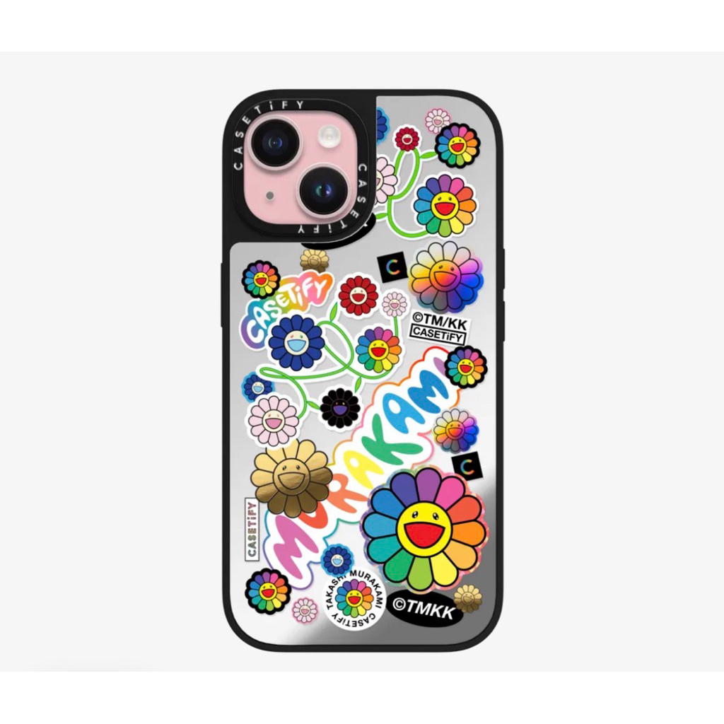 CASETiFY x Takashi Murakami - Mirror Case Magafe iPhone 15