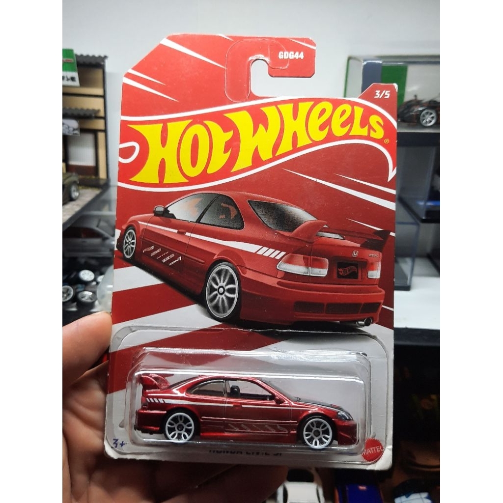 Hot Wheels Civic SI Red