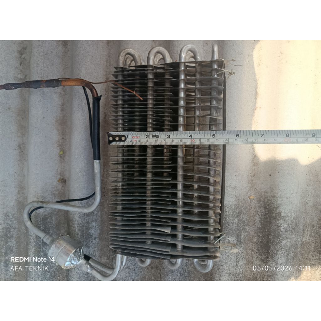 Evaporator Kulkas 2 Pintu Aqua Sanyo Bekas