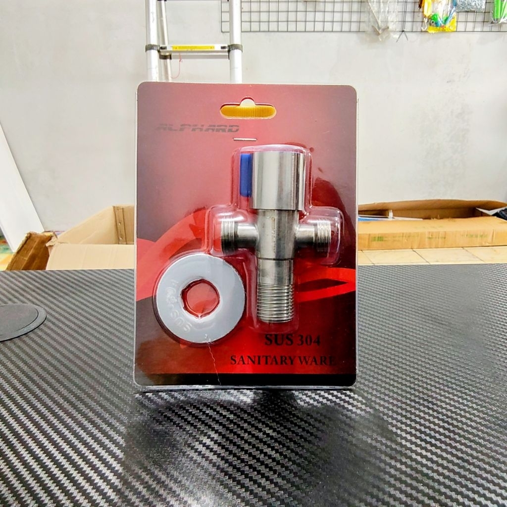 STOP KRAN STAINLESS/KRAN MODEL T/KRAN SHOWER/SHOWER TOILET/KERAN AIR/SUS 304