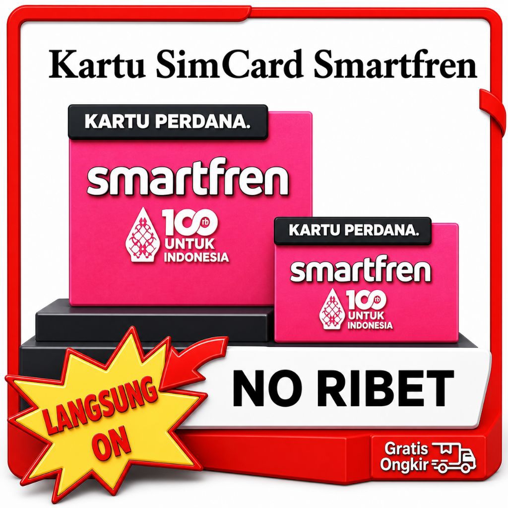 Kartu Perdana SimCard Smartfren Nasional