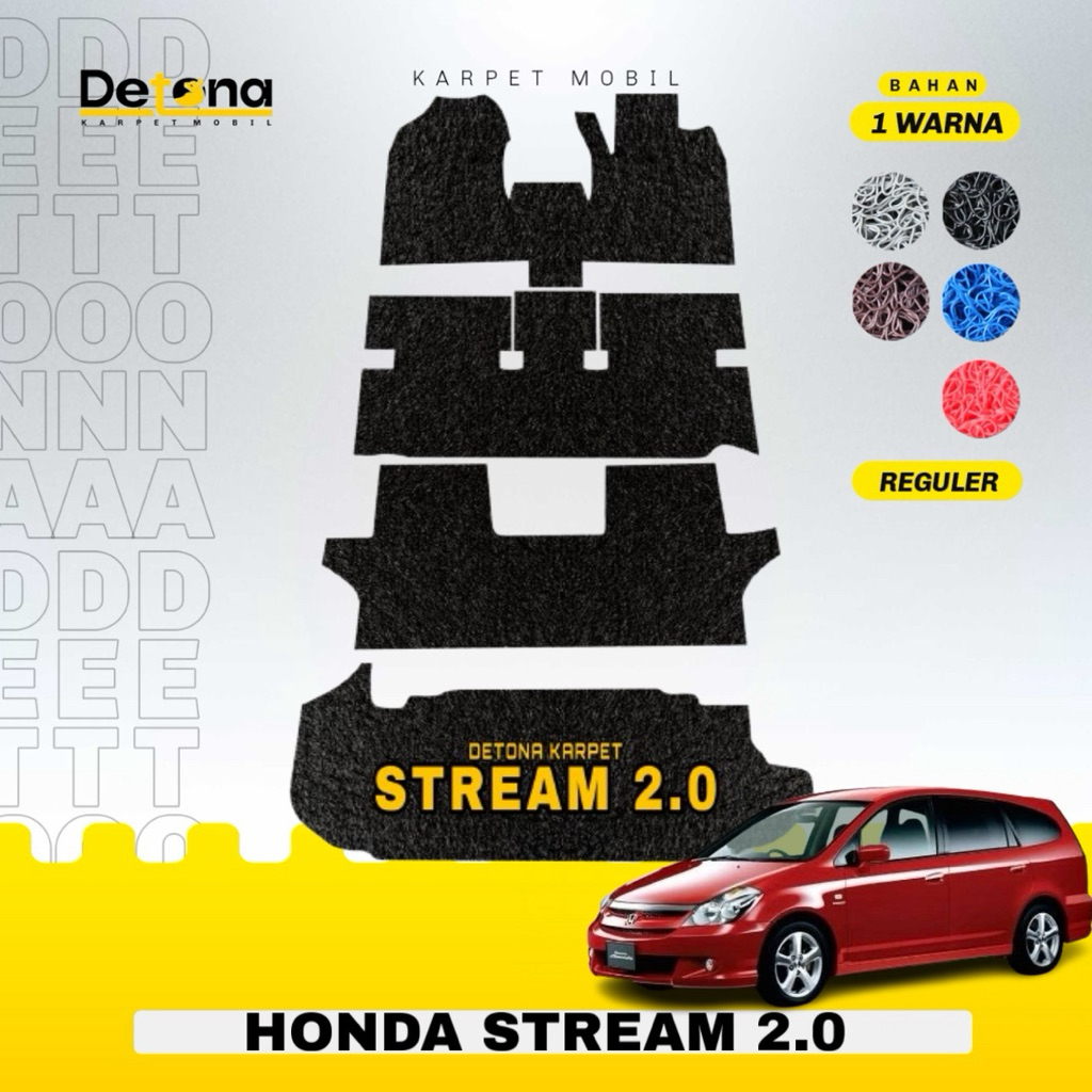 Karpet Mobil Mie HONDA STREAM 2.0 / Karper Mie Mobil HONDA STREAM 2.0