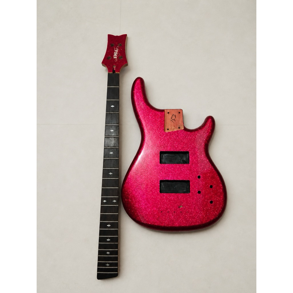 Neck Body DRC Bass Elektrik (Bekas Display)