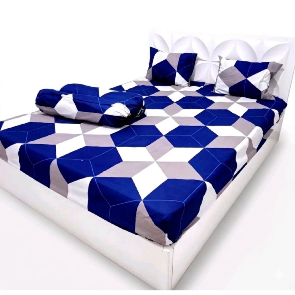 SPREI TINGGI 30CM SPREI AESTHETIC MOTIF KARAKTER UKURAN 120X 200 160X200 180X200 200X200 FULL KARET