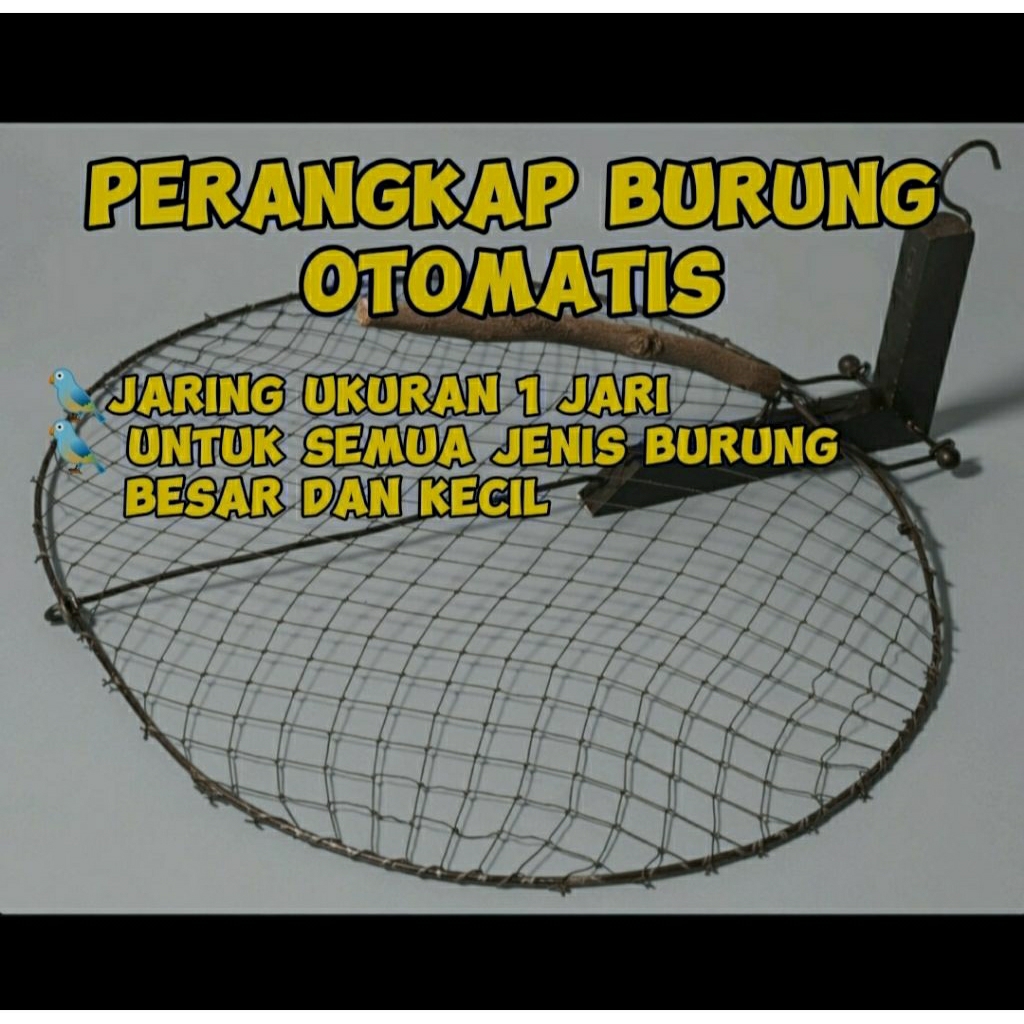 Jebakan burung otomatis untuk semua jenis burung kecil dan besar