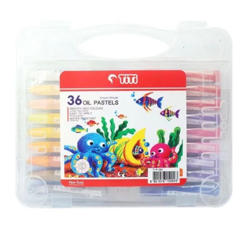 Krayon warna Titi joyko crayon isi 36