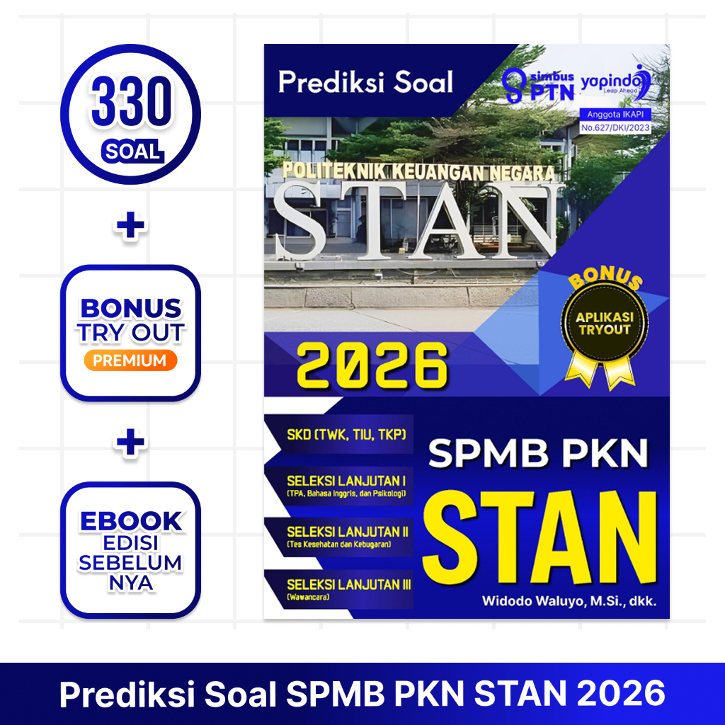 Buku Simbus PTN Soal SPMB PKN STAN 2026