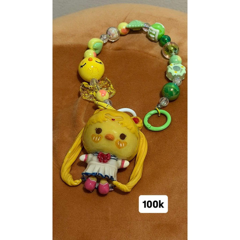 bbokari sailormoon phone strap keyring gantungan tas