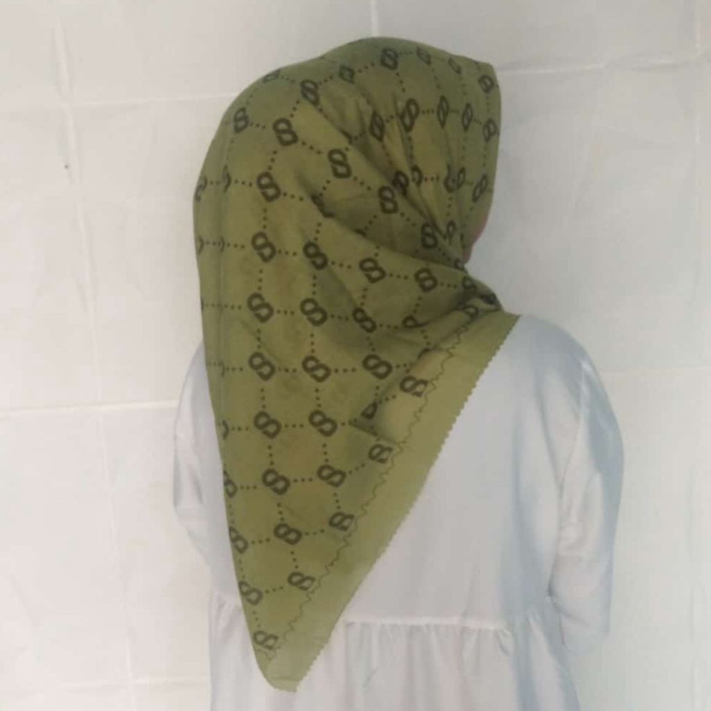 kerudung segi empat warna coksu jilbab segiempat