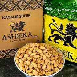 KACANG ASHOKA SUPER | KACANG BAWANG BALI ASHOKA 2.5 KG/ 5 KG | KACANG ASHOKA SPICY PEDAS DAUN JERUK 