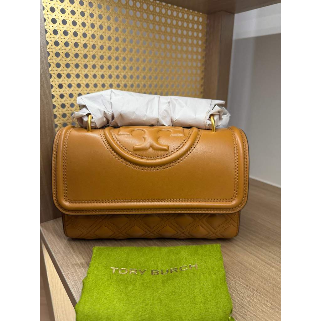 TB Fleming Small Convertible Shoulder Bag