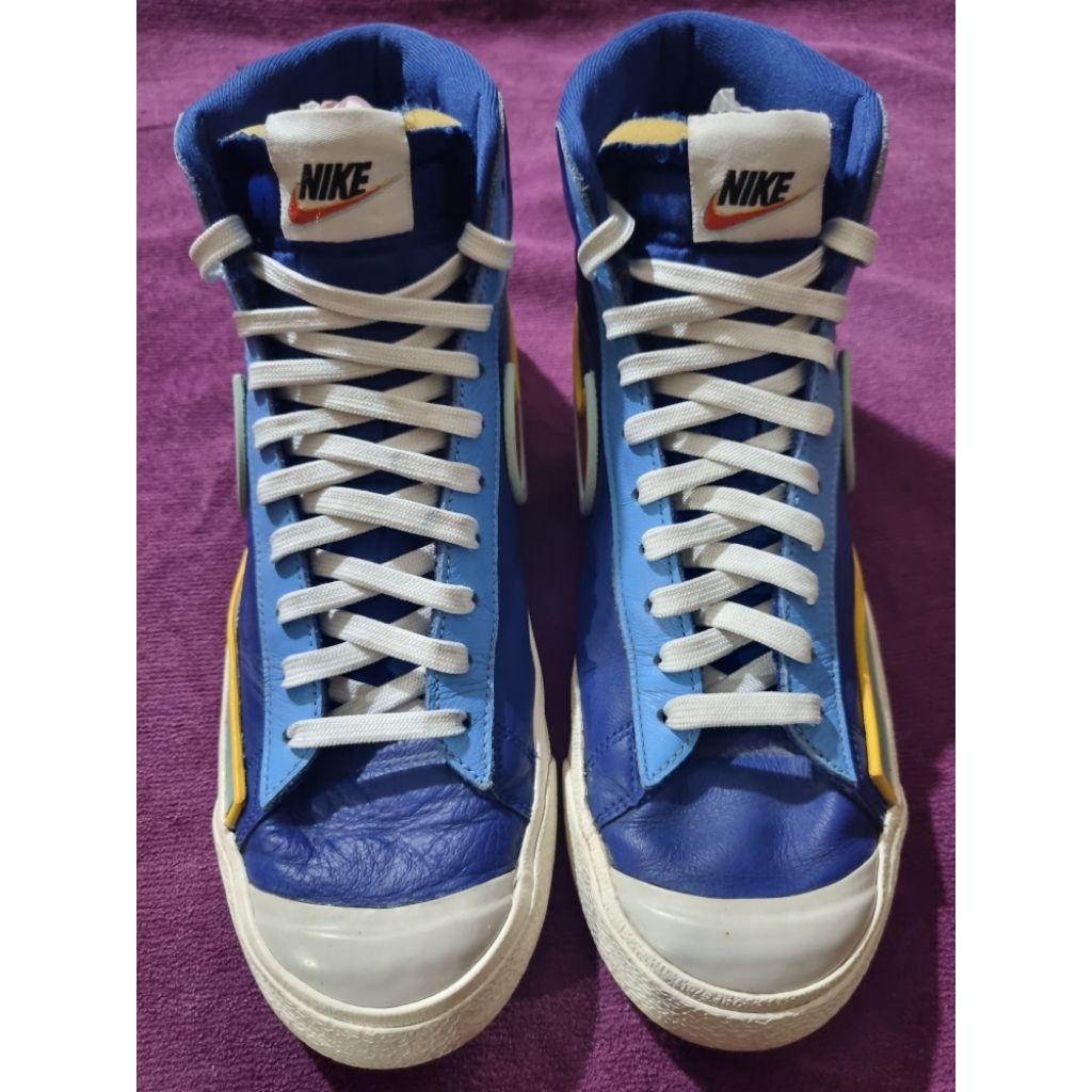 sepatu nike dimsix blazer mid 77 deep royal blue bekas
