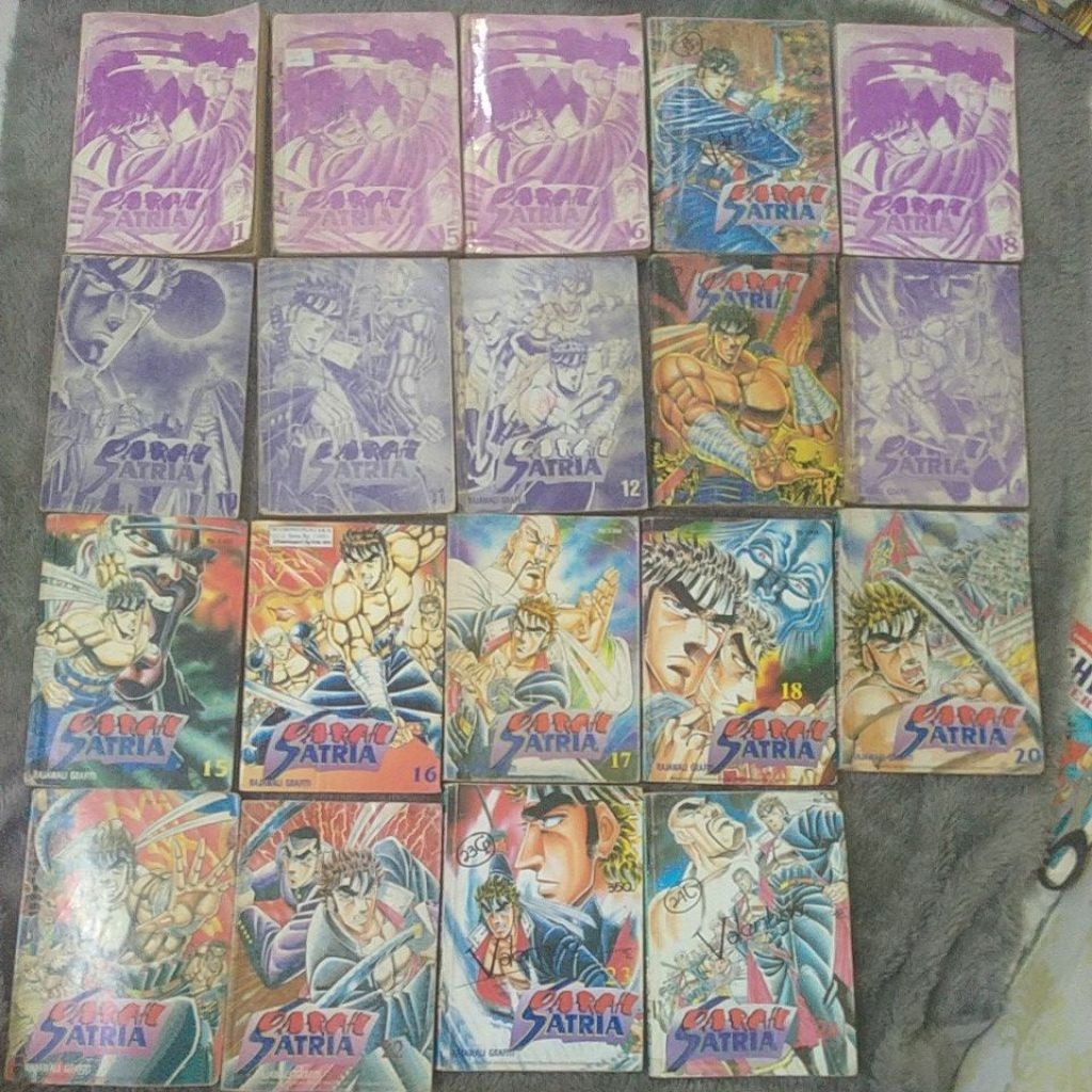 Komik Cergam Darah Satria Rajawali Grafiti