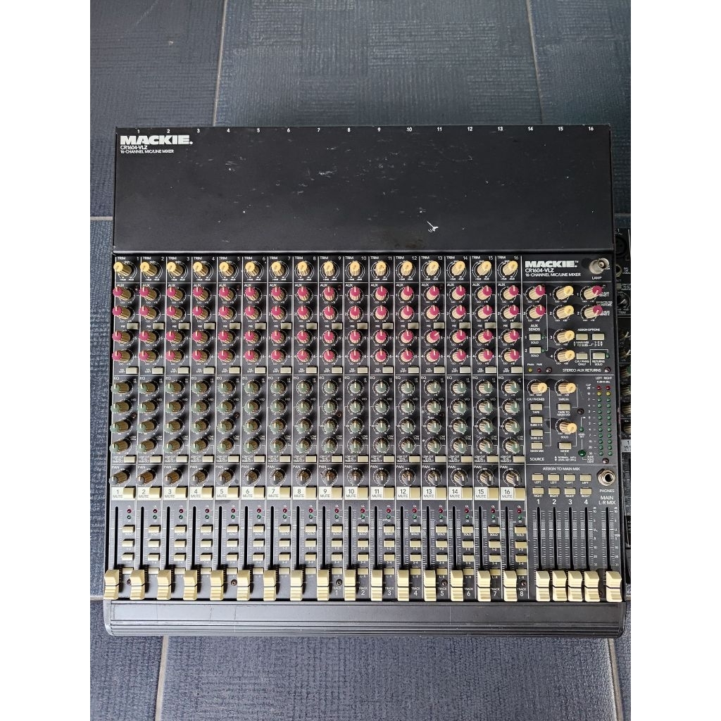 Mixer Mackie VLZ CR 1604 Ori Usa 220v Istimewa Mulus