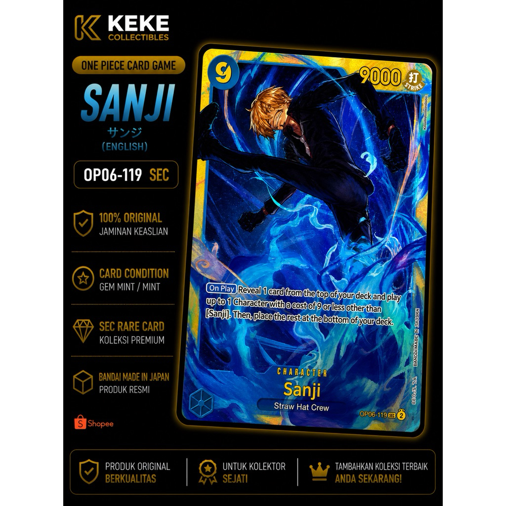 SANJI SEC OP06-119 ENGLISH