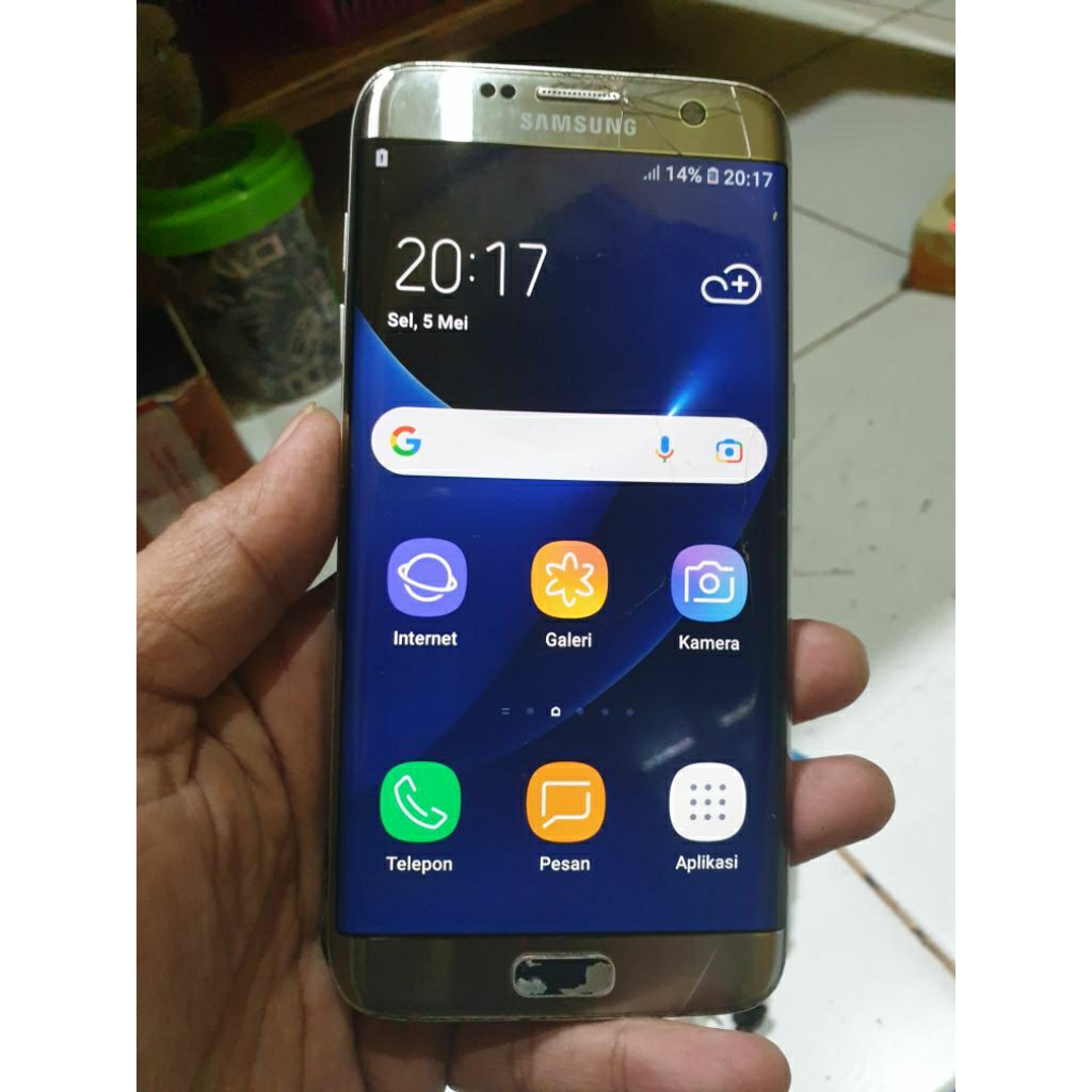 lcd Samsung s7 edge,,,minus