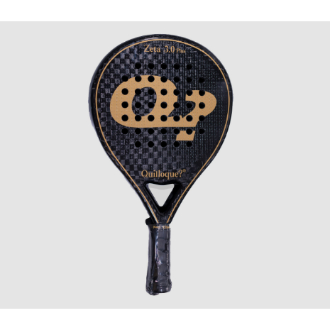 Quilloque Padel Racket [Zeta 3.0 Blue 3K/ZETA 3.0 BLACK 12K PLUS]