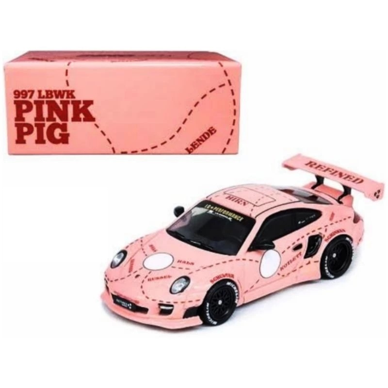 Inno64 Porsche 997 LBWK Pink Pig SIGNED KATO UNSEALED