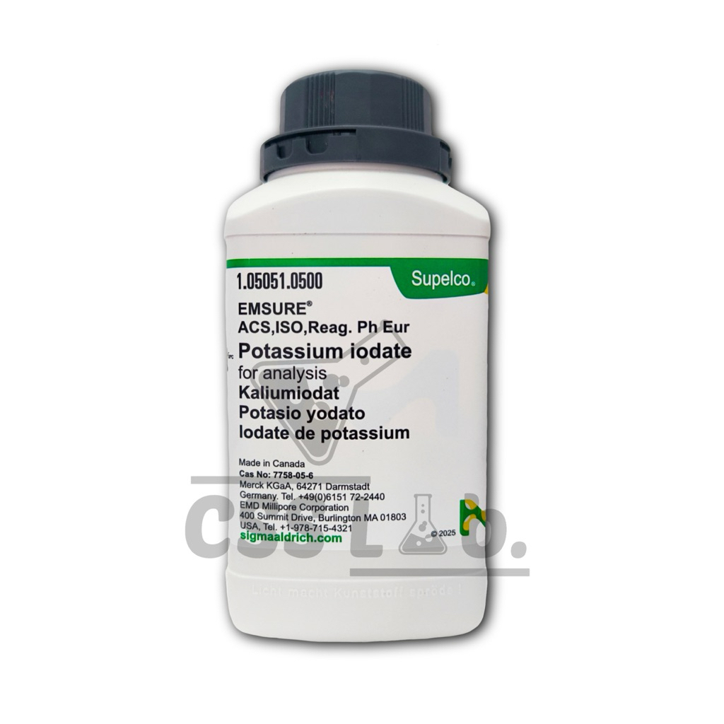 Kalium Iodat | KiO3 | for analysis Merk Repack 1g