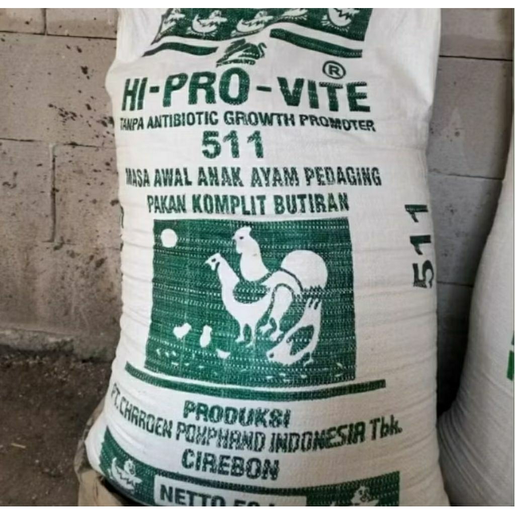 Pur 511 Charoen Pokphand Untuk DOC  25Kg Original 100%