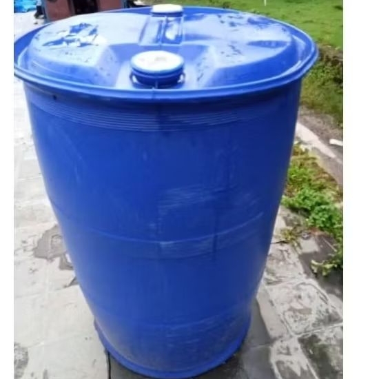 Drum Plastik 200L Bekas Gula Cair
