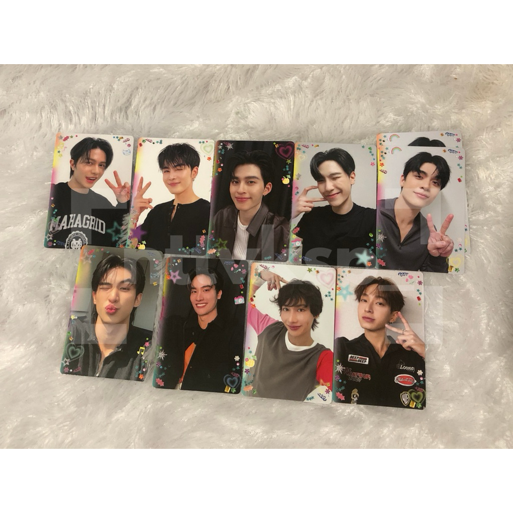 PHOTOCARD GMMTV FANIVAL POND WILLIAM SANTA JUNIOR JOSS SURF TAY CHIMON GUN