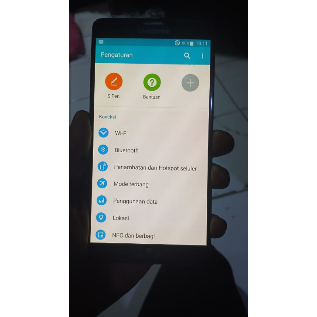 Dijual LCD Samsung Note 4 second