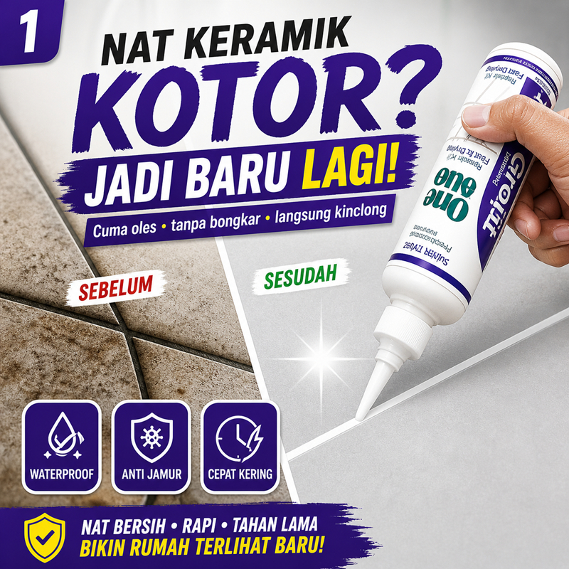 PROMO NAT - NAT KERAMIK TILE REFORM TILE GROUT