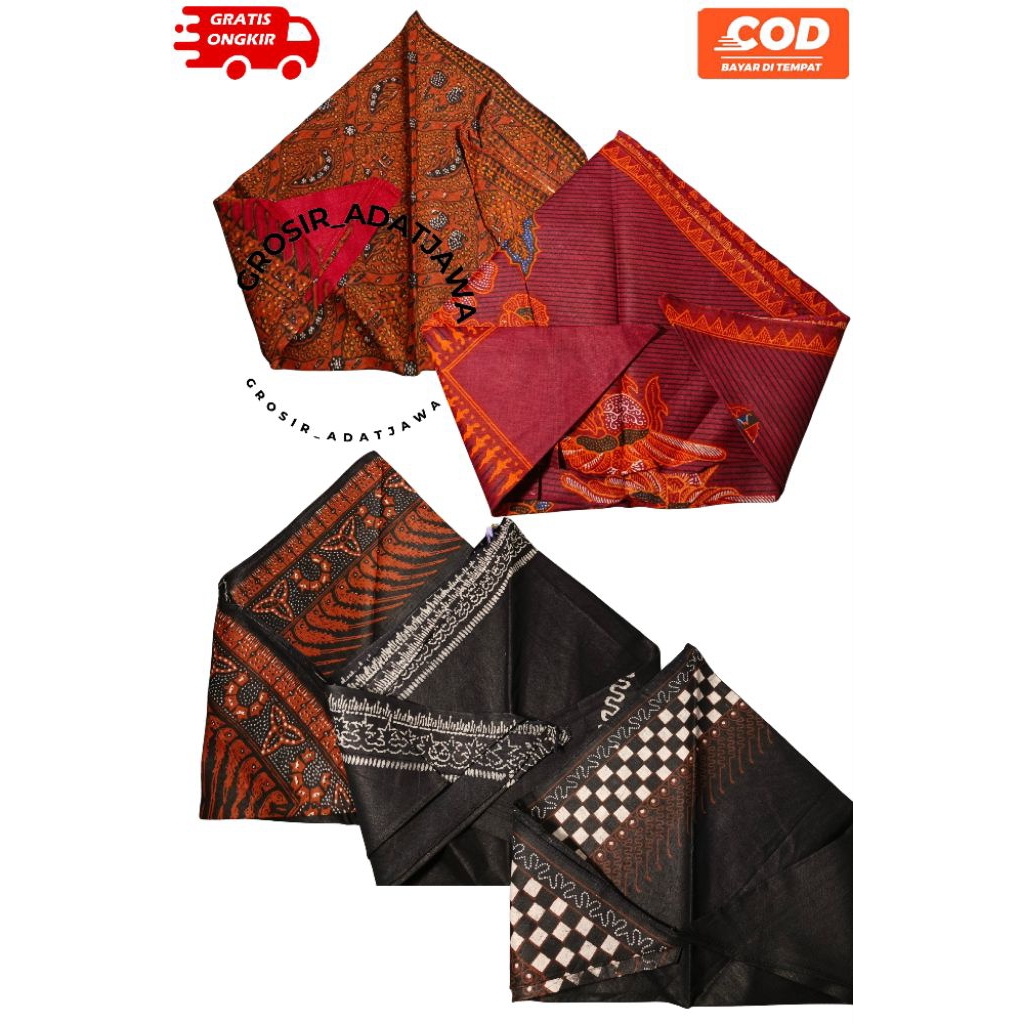 iket kepala segitiga | udeng segitiga | udeng | iket jawa | iket sunda traddisional | udeng printing