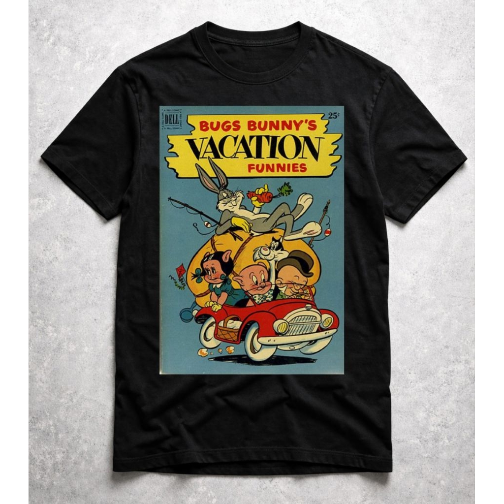 KAOS VINTAGE BUGS BUNNY VACATION