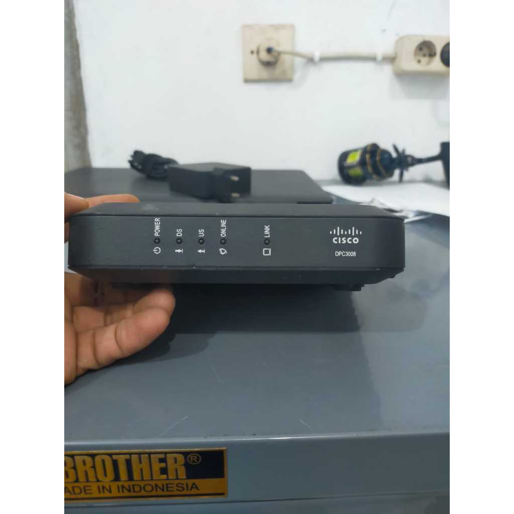 Modem Cable Cisco DPC3008 DOCSIS 3.0 - Unit Only - Bekas Normal Mulus