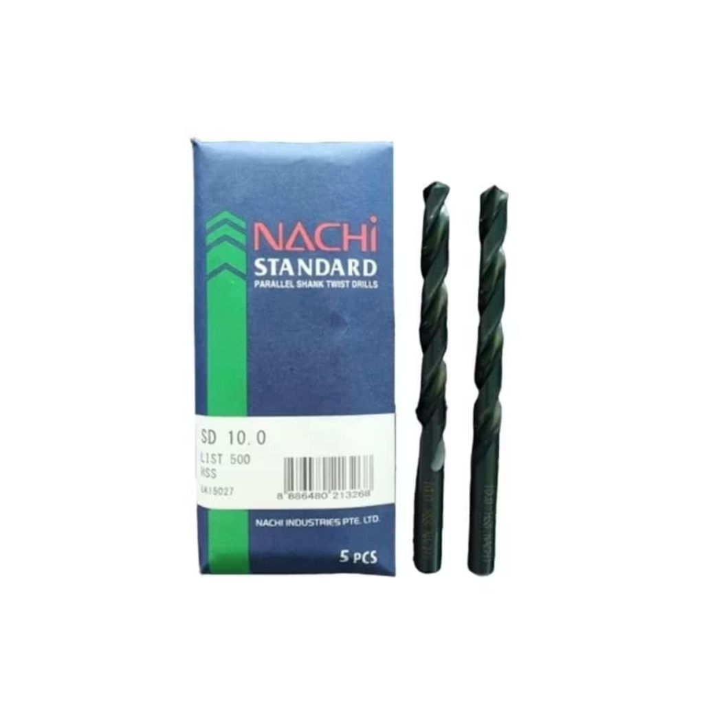 Mata Bor Besi 10 MM Nachi Mata Bor Hss 10mm