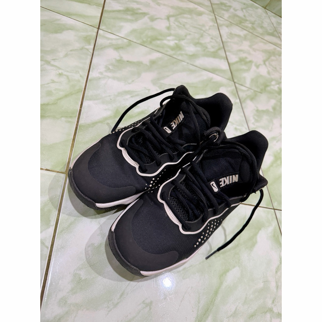 Nike Fly.By Mid 3 Original Sepatu Basket Pria Hitam Putih Size 42 Like New 90% Murah