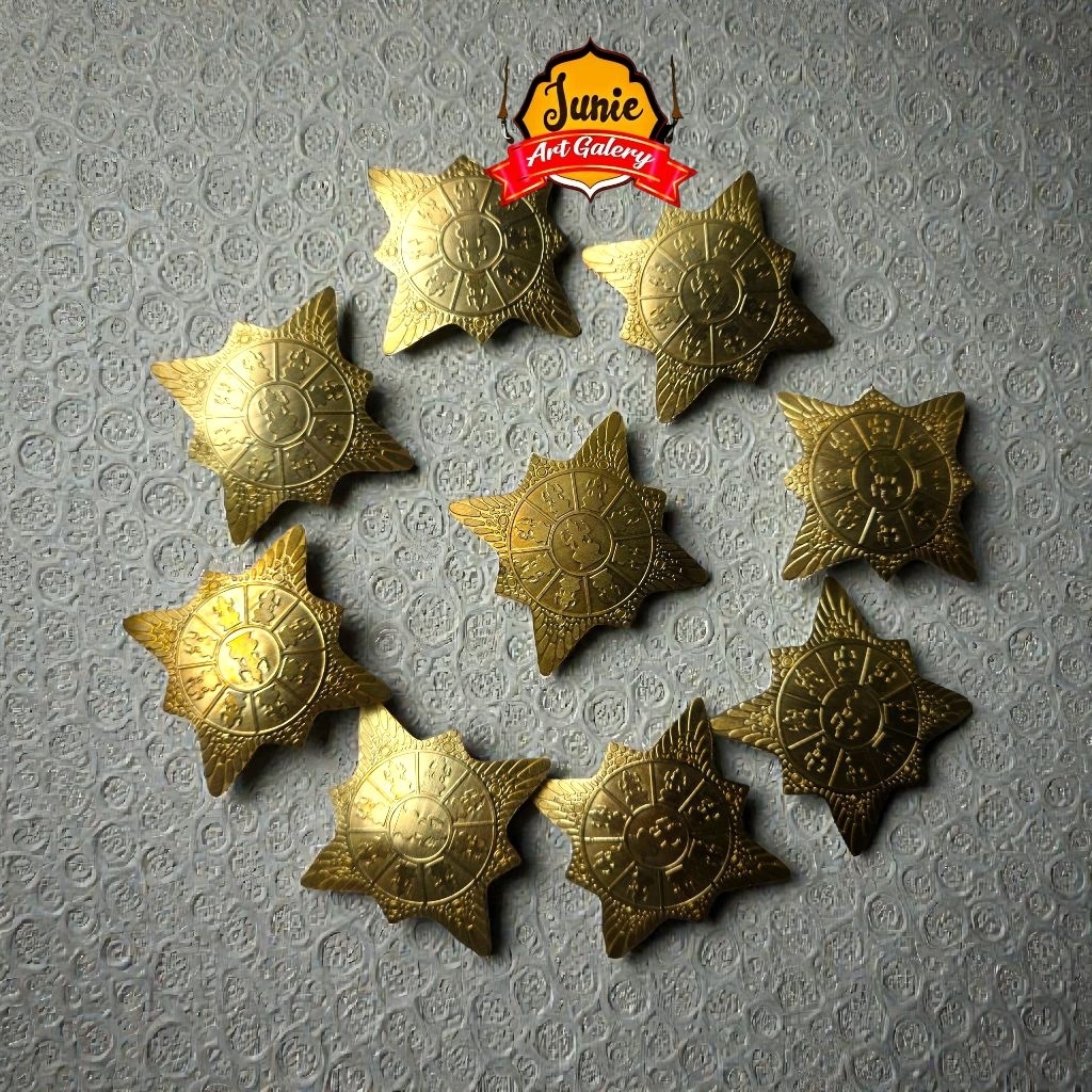 Pin Bros Majapahit Kuningan Asli