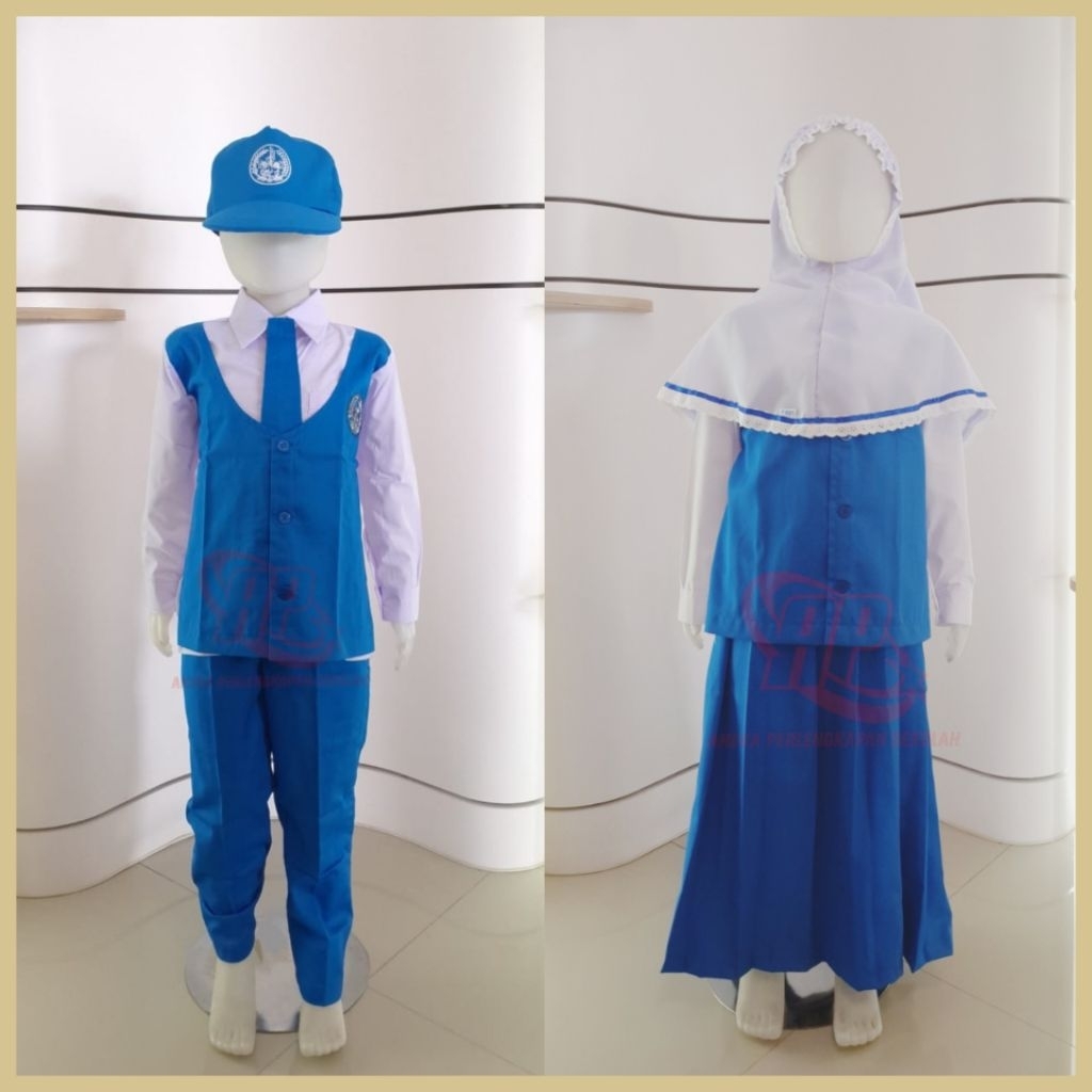 Baju TK Nasional Rompi Tempel