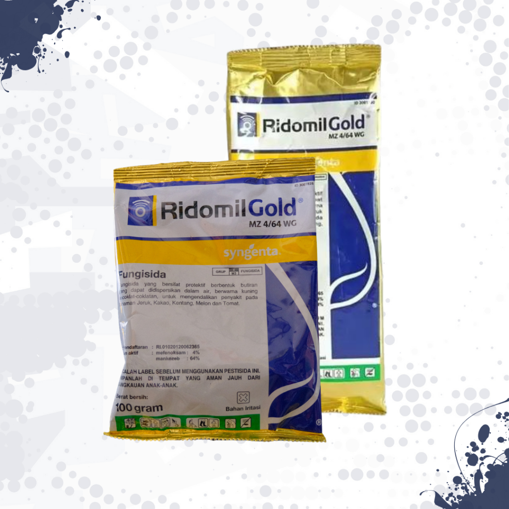 FUNGISIDA SISTEMIK - RIDOMIL GOLD - SYNGENTA fungisida kontak sistemik antraknosa