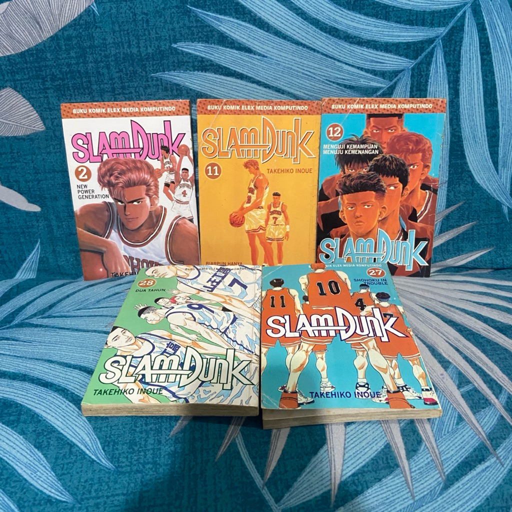 Komik Slam Dunk Vol 1-31 Satuan Slamdunk Takehiko Inoue Manga