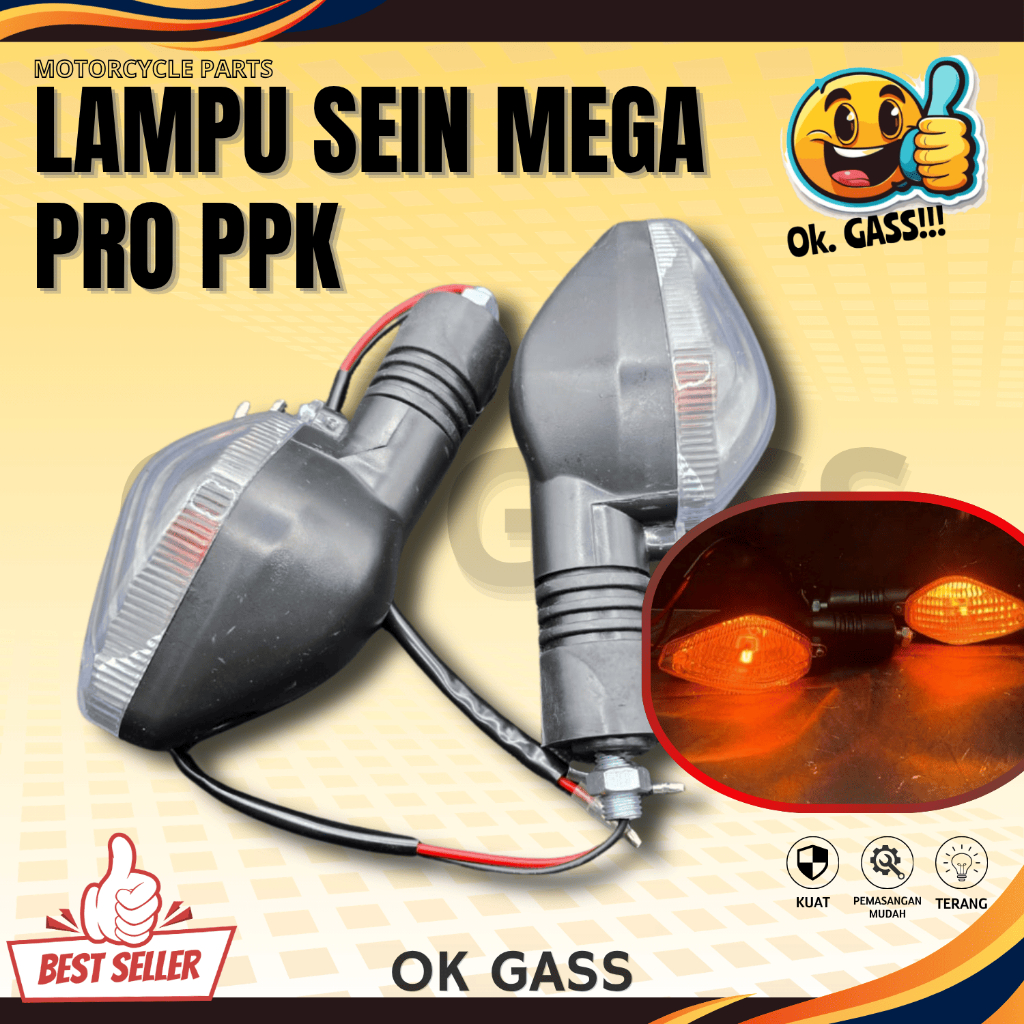 Termurah Lampu Sein Honda Megapro New Megapro mono Verza New Cb150 Model Standar Variasi Set Depan d