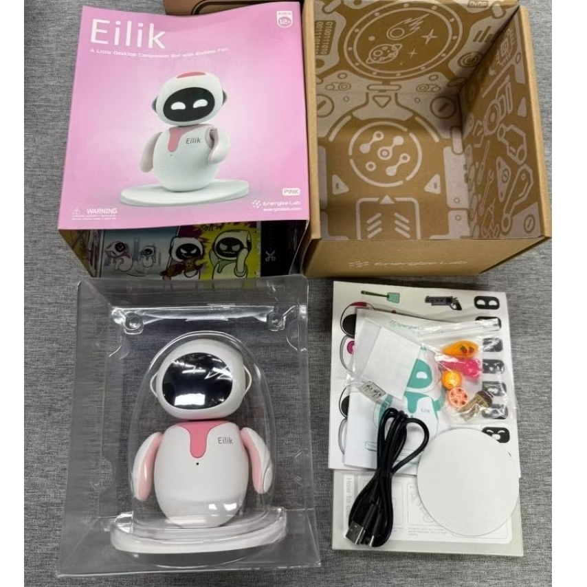 Mainan Eilik Robot  Interaktif, Emosional, dan Lucu