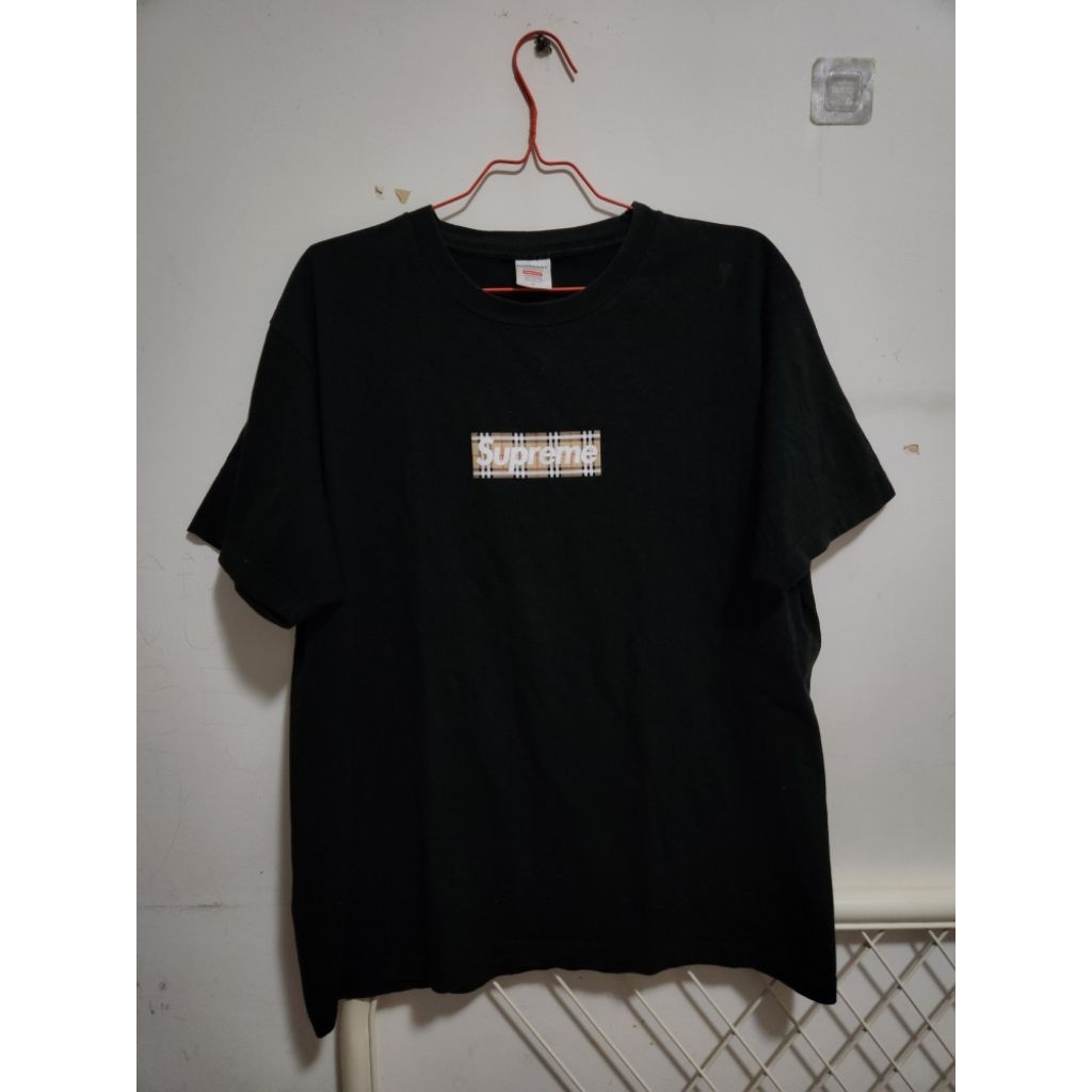 Supreme x Burberry Box Logo