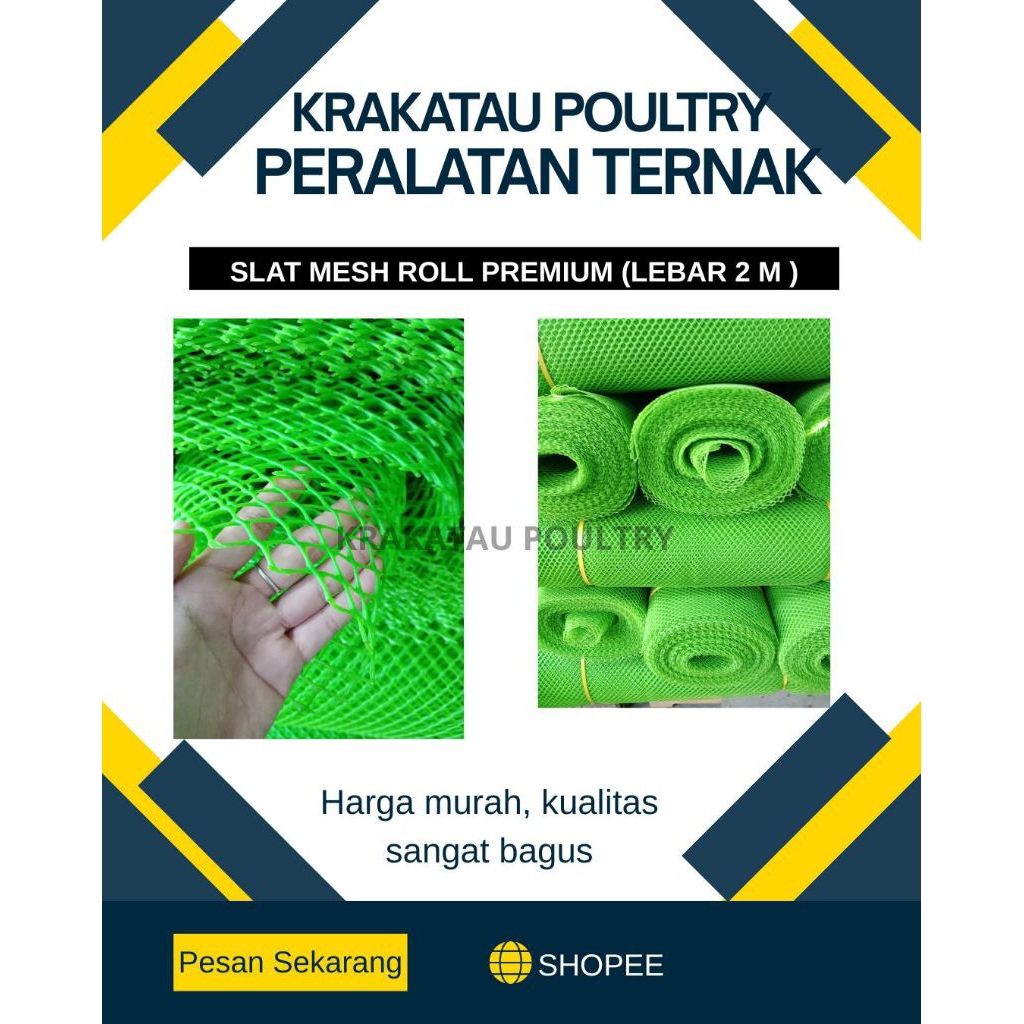 SLAT MESH ROLL PREMIUM