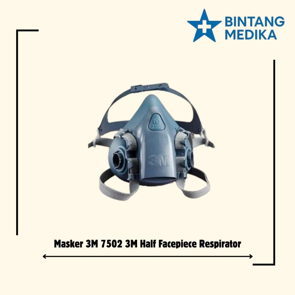 Masker 3M 7502 Half Facepiece Respirator