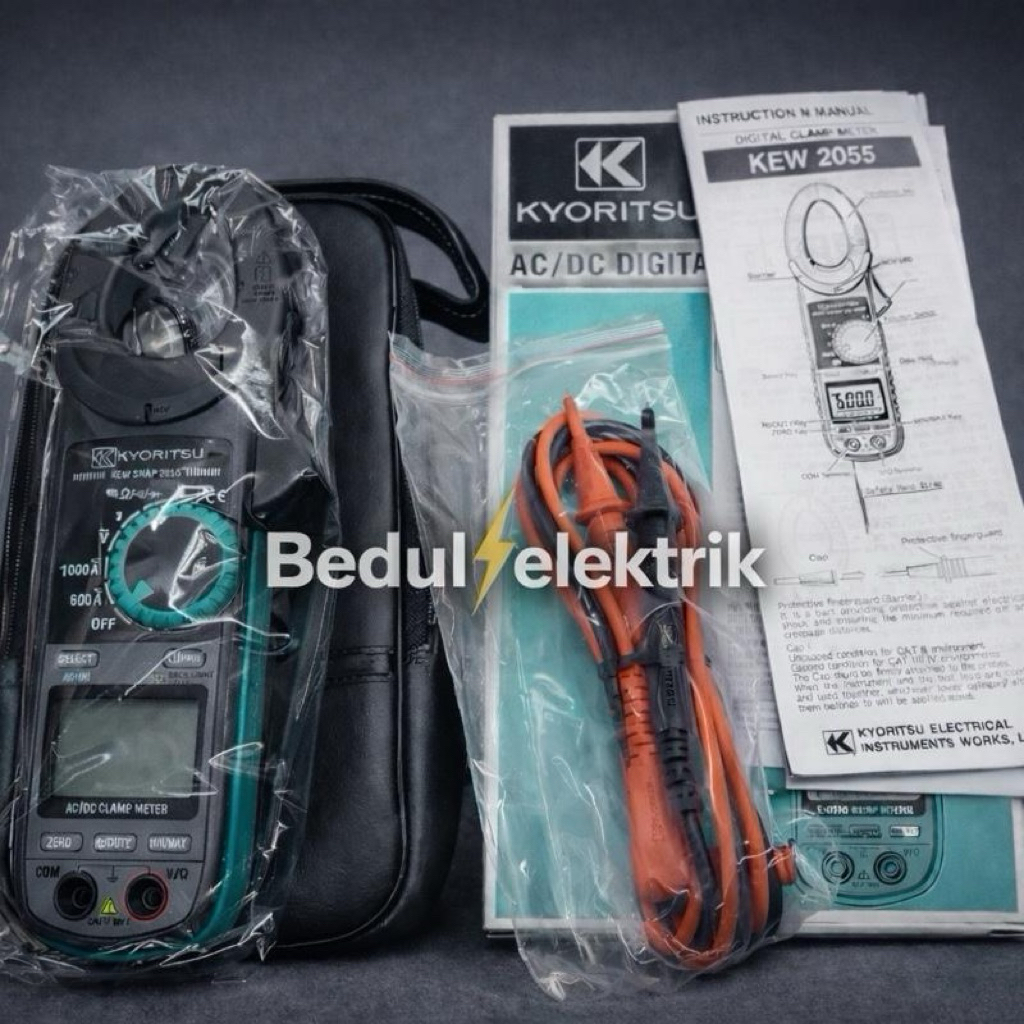 Kyoritsu 2055 digital clamp meter tang amper AC/DC 1000A kyoritsu2055